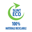 Saci menajeri ecologici 240 Litri, 5 bucati, ldpe, Stella
