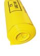 Saci menaj risc biologic 240 litri, 10 bucati, LDPE, galben