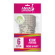Pahare carton cu model, 6 buc/set, Ana