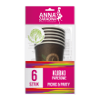 Pahare carton cu model, 6 buc/set, Ana