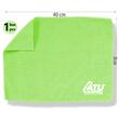 Laveta Microfibră verde Universala Clarina 30x40cm, 10Buc/set 100/bax