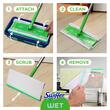 Lavete Umede pentru podea Swiffer 10buc