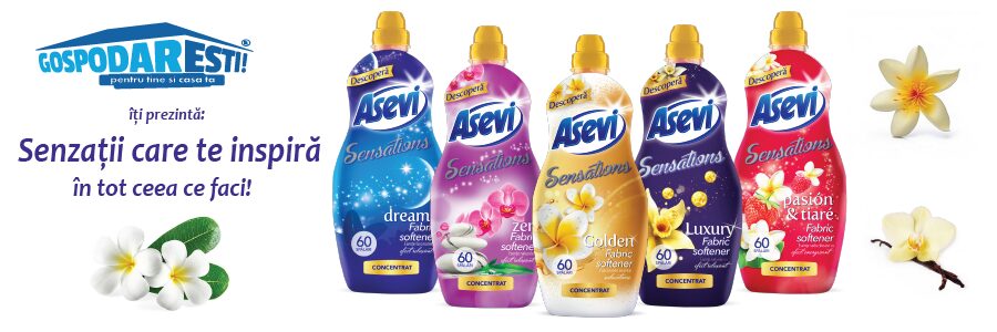 Asevi : Senzatii care te inspira in tot ce faci!