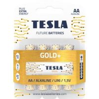 Baterii TESLA AA GOLD+, LR06, 4 buc/SET