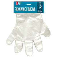 Manusi unica folosinta, Ana , size  L, HDPE, 100 BUC