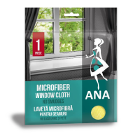 Laveta microfibra pentru geamuri si oglinzi, Ana 1 buc.