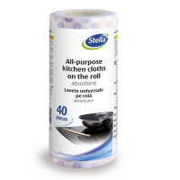 Lavete universale pe rola, Stella Pack, 40 buc.