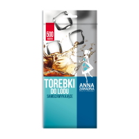 Pungi pentru gheata cu autoinchidere, 500 cuburi, Ana