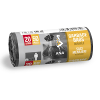 Saci menajeri rezistenti hdpe , 20 Litri, 50 bucati, ANA