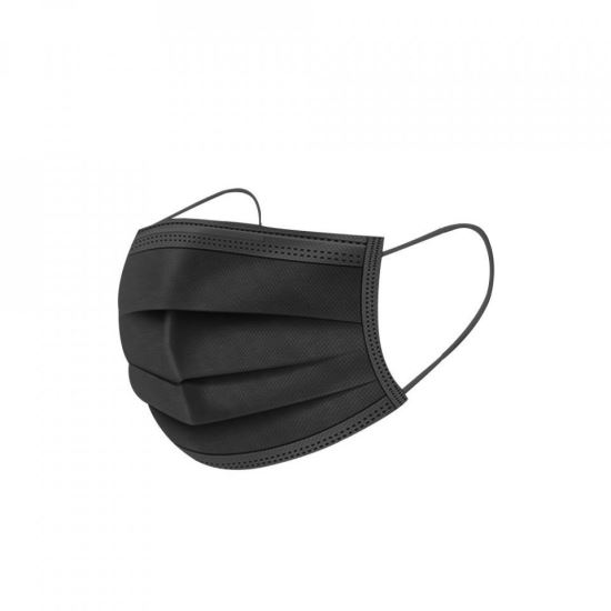 Acoperitoare faciale  50/tipla  negre