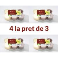 Set 4 x 6 Lumânări Pastilă Vanilie La Luna - Promo 3+1