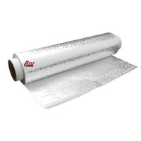 CLARINA Folie aluminiu embosata 29cm*0.8kg 13mk