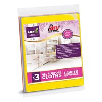 Lavete universale Luxia 3/set vâscoză 35x37 cm