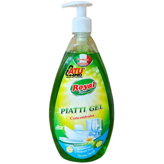Detergent Vase Lemone Royal Hygiene Piatti 800ml - Curățare Eficientă cu Parfum Proaspăt de Lămâie