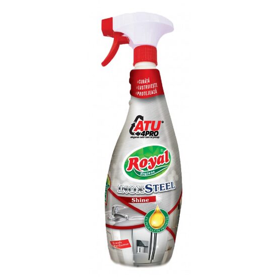 Detergent Profesional Royal Hygiene INOX 750ml - Curățare și Lustruire Inox, Crom, Nichel