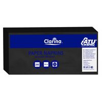 Șervețele Barman Clarina 24x24cm negre – 200 buc