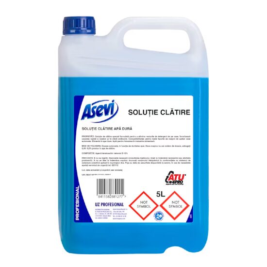 Solutie Profesională Clătire Vase Asevi 5L - Curățare Eficientă