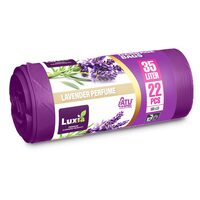 Saci Menajeri 35L cu Urechi Luxia Parfum Lavanda 22 Bucăți