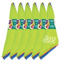 Pachet 20 seturi lavete microfibra 4 culori, 30x30cm, 250gr/mp