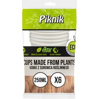 PIKNIK PAHARE TRESTIE ZAHAR 250ml 6 BUC C20