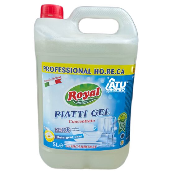 Detergent vase Royal Zero 5L, fără parfum