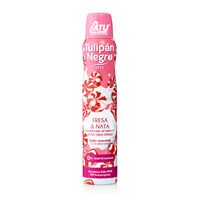 Deo spray Tulipan Negro Fresa y Nata 200ml