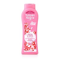 Tulipán Negro Gel Duș Fresa y Nata 650 ml