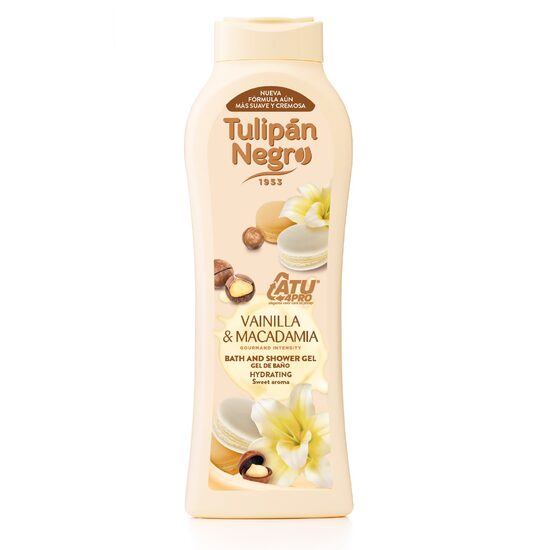 Tulipán Negro Gel Duș Vanilie Macadamia 650ml