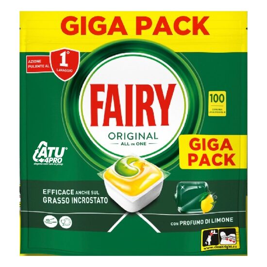 Capsule Fairy All in One Lămâie 100 bucăți