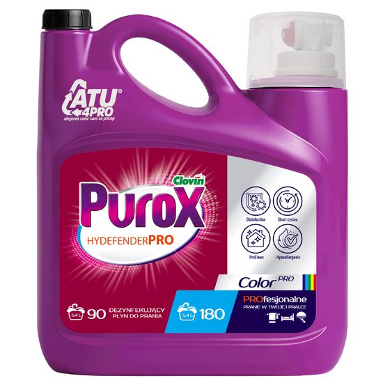 Detergent rufe gel Purox Hydefender COLOR 5,4L