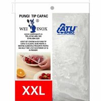 Capac plastic XXL elastic 60 buc păstrează prospețimea