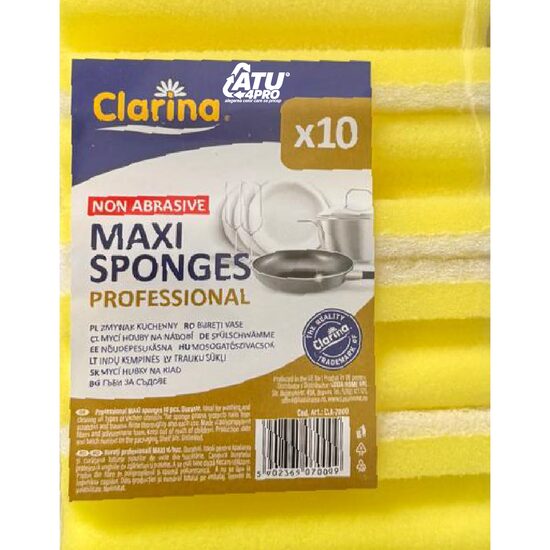 Clarina burete canelat maxi 10 buc profesional