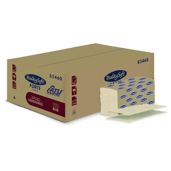 Prosop Pliat Z-fold BulkySoft Havana, 2STR, Ecolabel