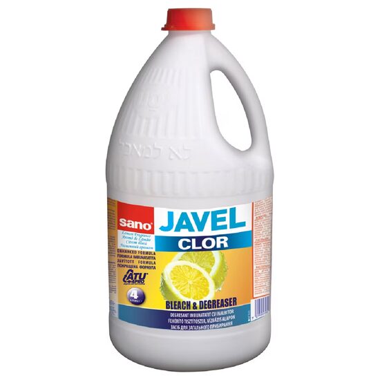 Clor Javel Sano 4L, Dezinfectant și Înălbitor Eficient