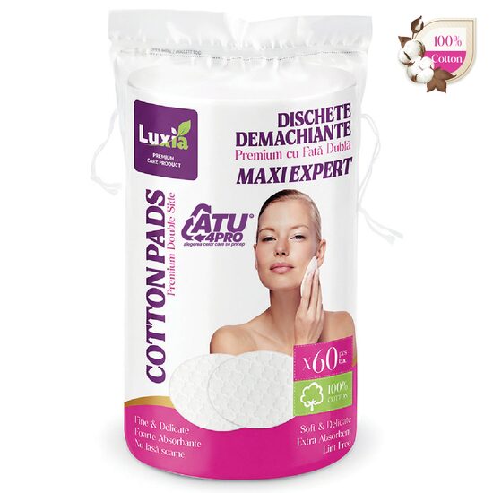 Dischete Demachiante MAXI Ovale LUXIA 60 Buc