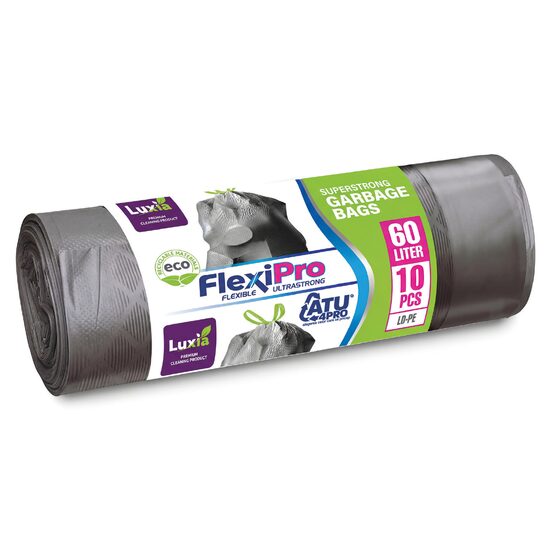 Saci menajeri FlexiPro Luxia 60L, 10 buc