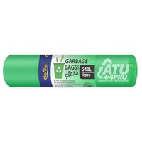 CLARINA SACI SEGREGARE VERDE LDPE 240L/10BUC C14