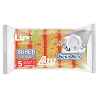 Bureti vase Luxia Foam Rich 5 buc efect spumant