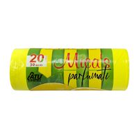 Saci menajeri Micas 20L urechi parfum lămâie fresh