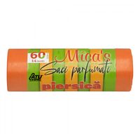Saci menajeri Micas 60L urechi parfum piersică
