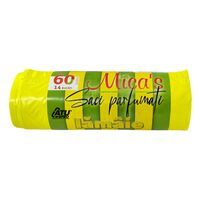 Saci menajeri Micas 60L urechi parfum lămâie fresh