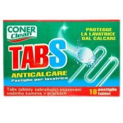 Pastile anticalcar, pentru masina de spalat rufe, 18 buc pe cutie, Coner Clean