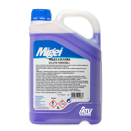 Soluție pardoseli Migei Lavandă, 5L, curățenie și parfum relaxant